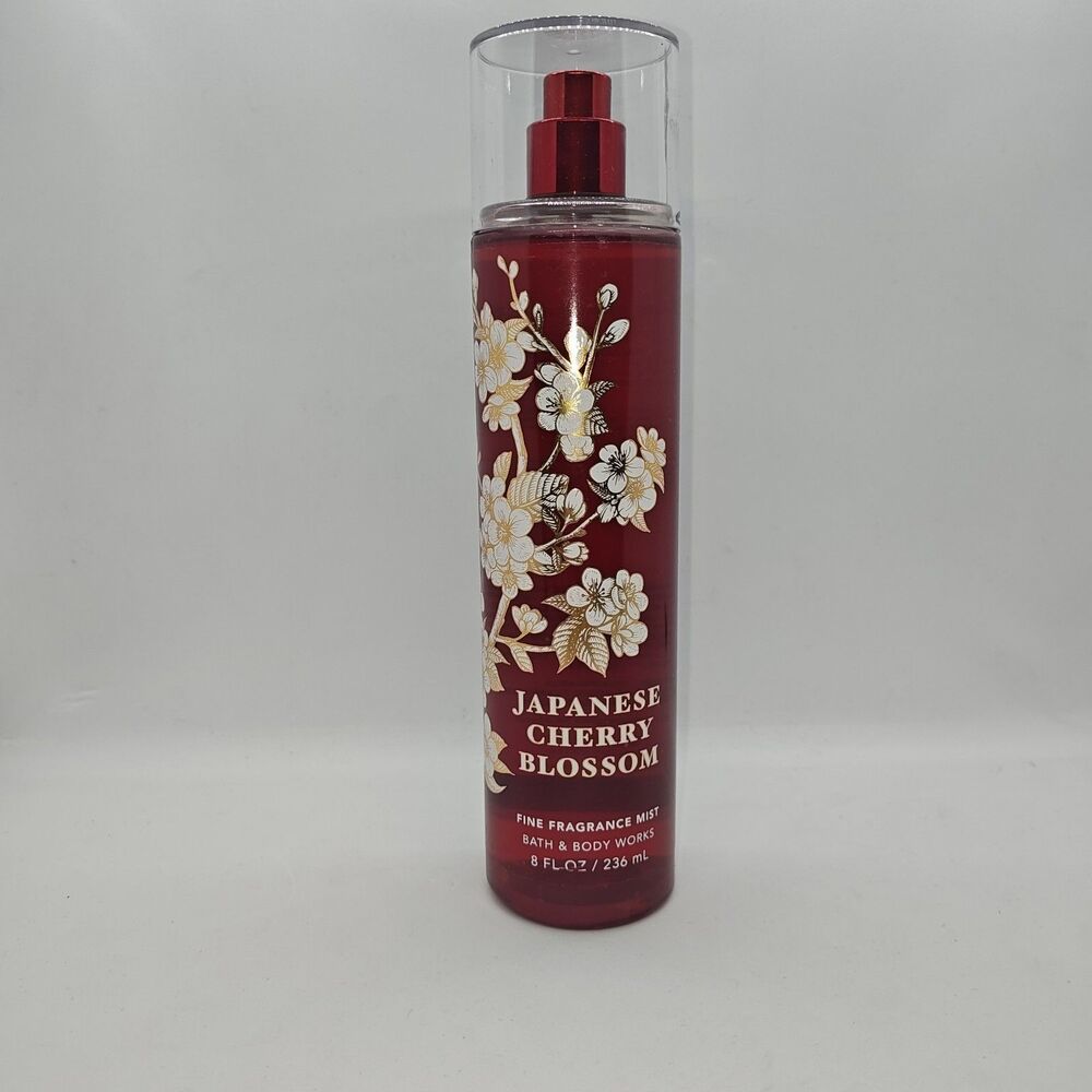 Bath & Body Works JAPANESE CHERRY BLOSSOM Fine Fragrance Mist Spray 8 fl oz